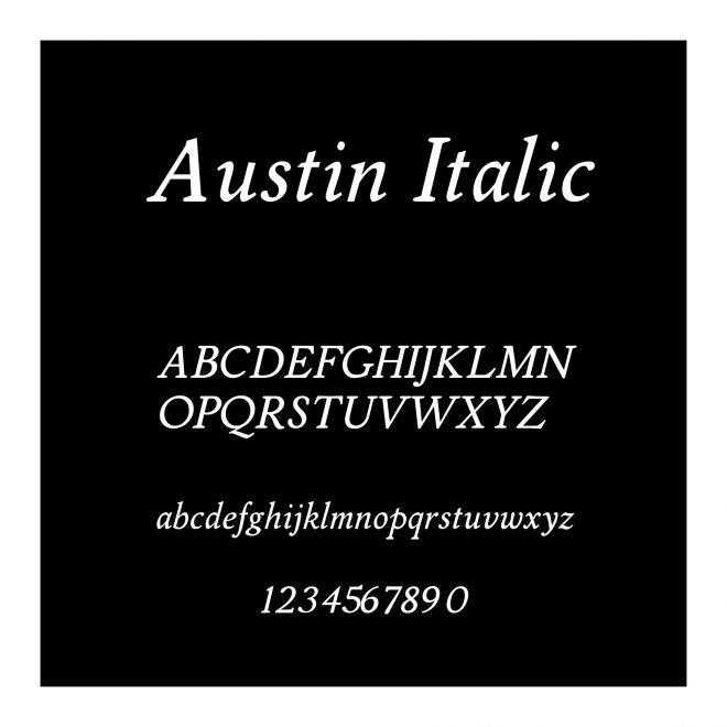 Austin Italic
