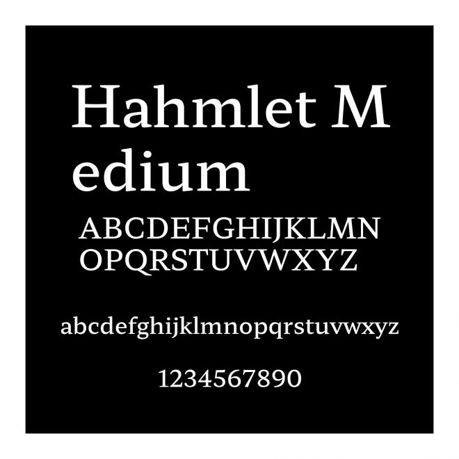 Hahmlet Medium
