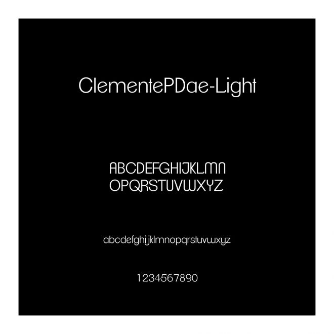 ClementePDae-Light
