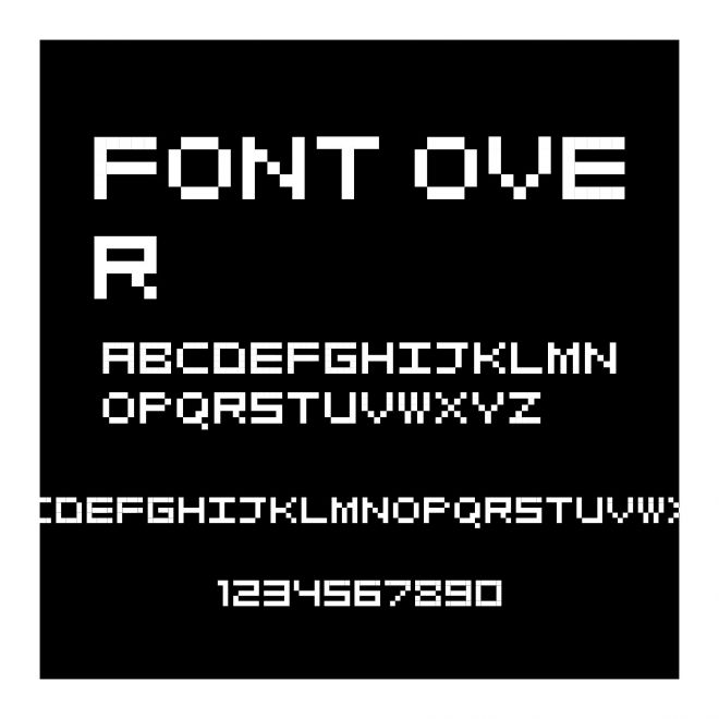 Font Over
