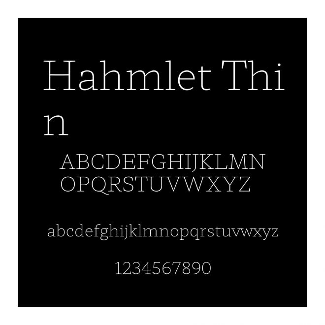 Hahmlet Thin