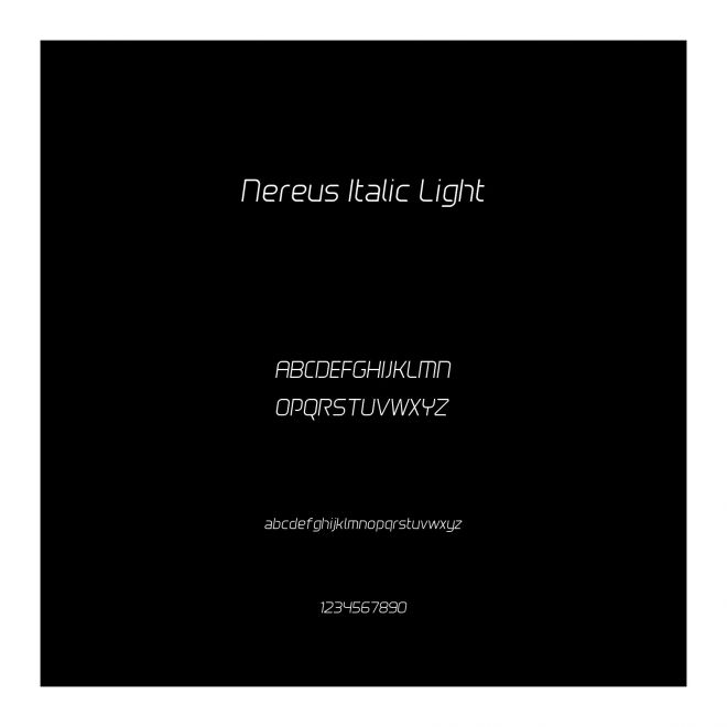 Nereus Italic Light