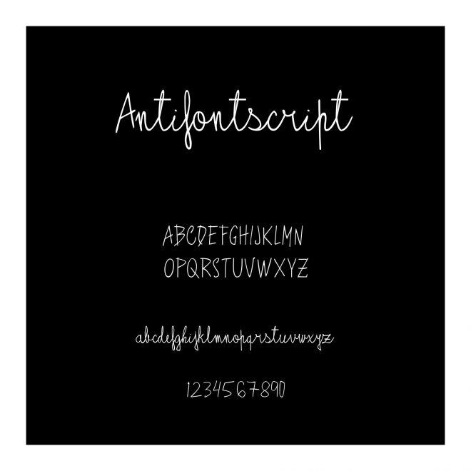 Antifontscript