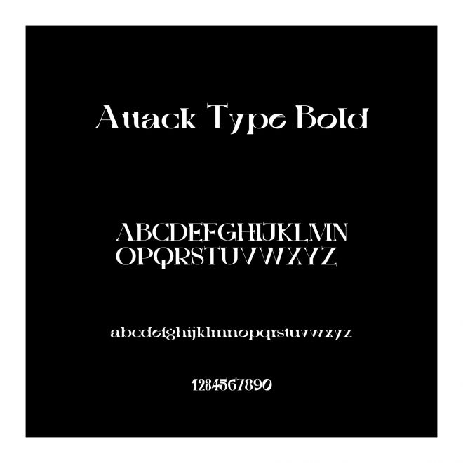 Attack Type Bold