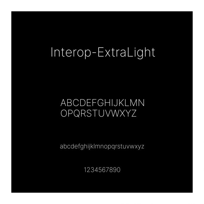 Interop-ExtraLight