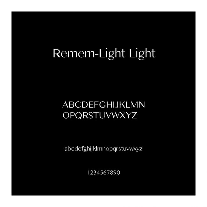 Remem-Light Light