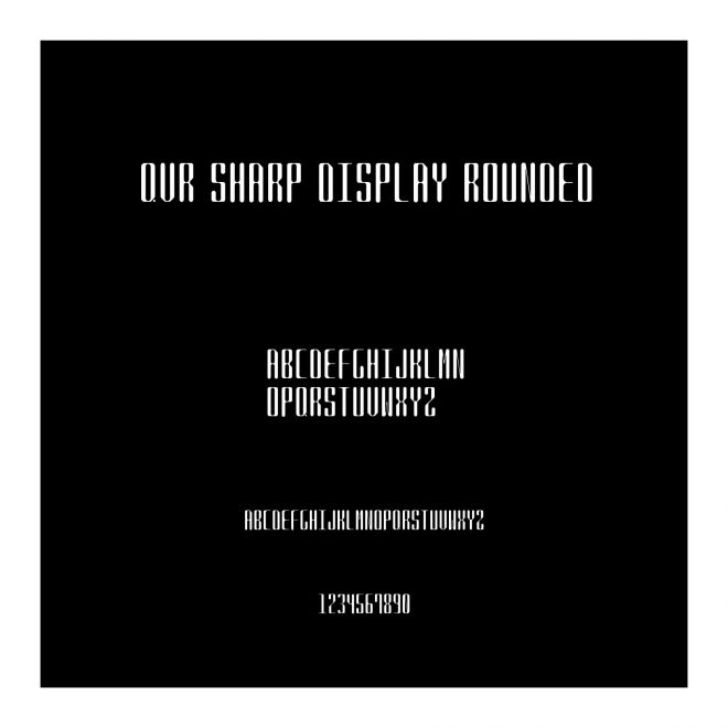 QVR Sharp Display Rounded