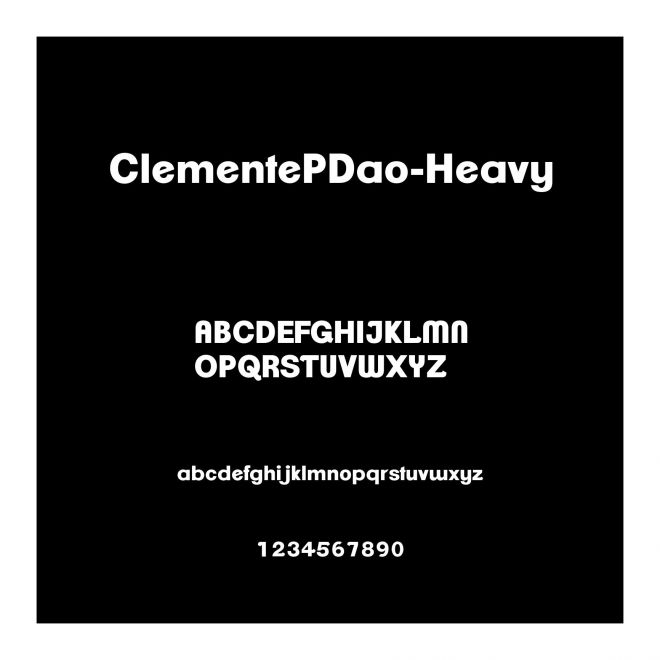 ClementePDao-Heavy