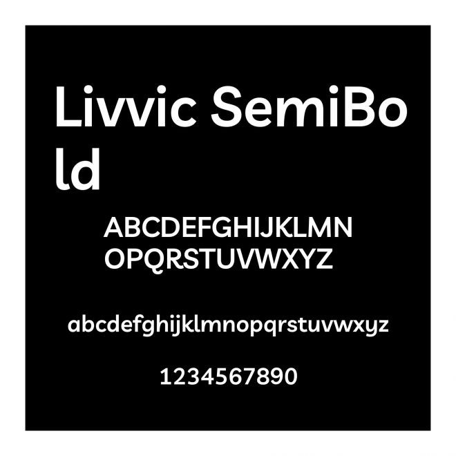 Livvic SemiBold