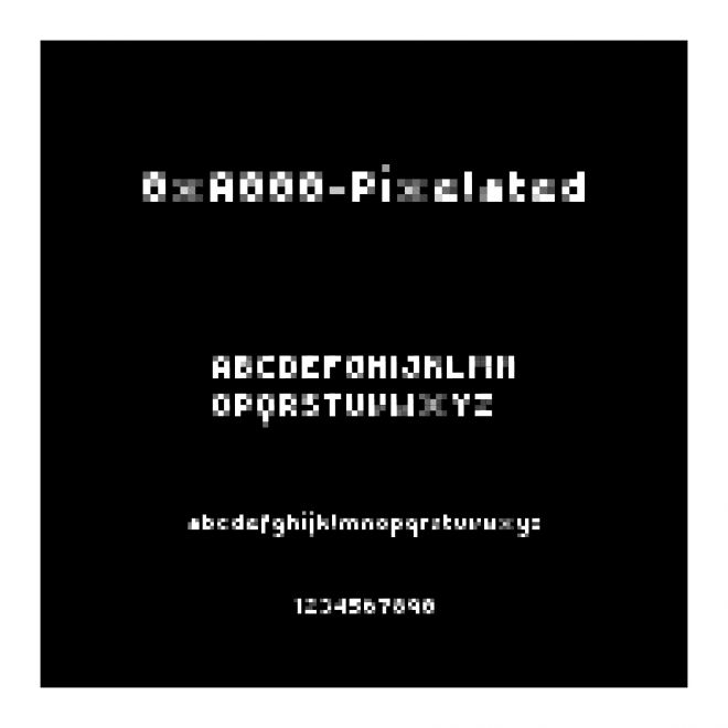 0xA000-Pixelated