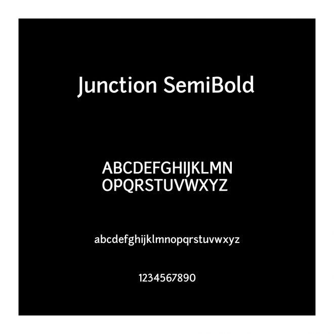 Junction SemiBold
