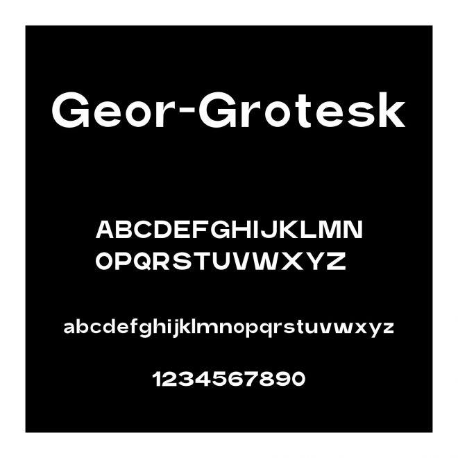 Geor-Grotesk