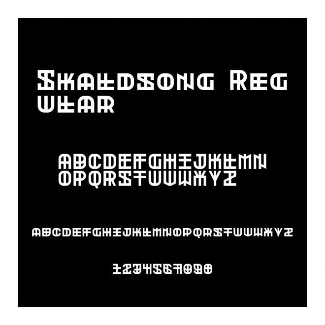 Skaldsong Regular