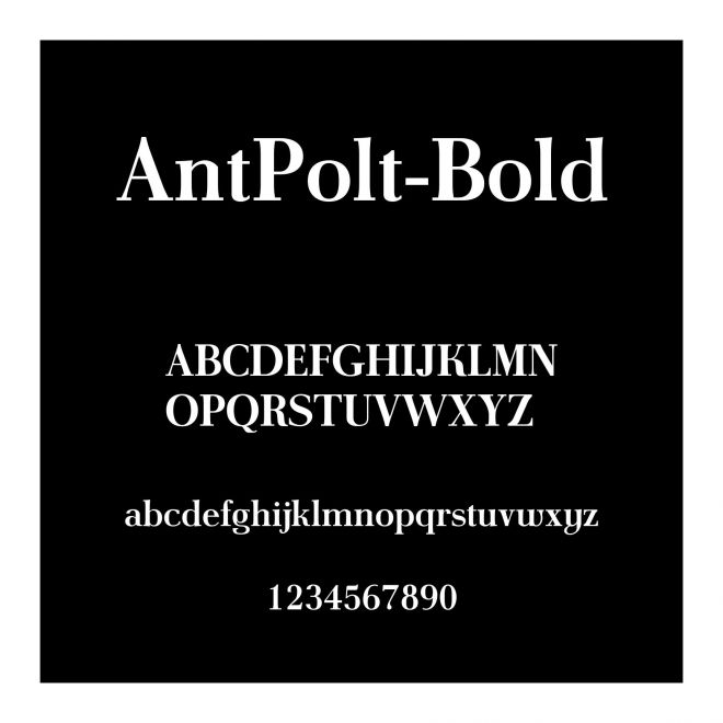 AntPolt-Bold