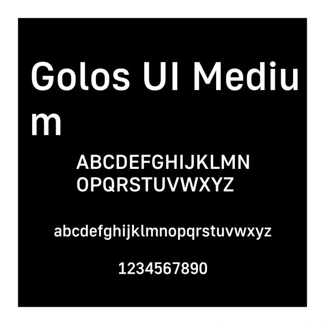 Golos UI Medium