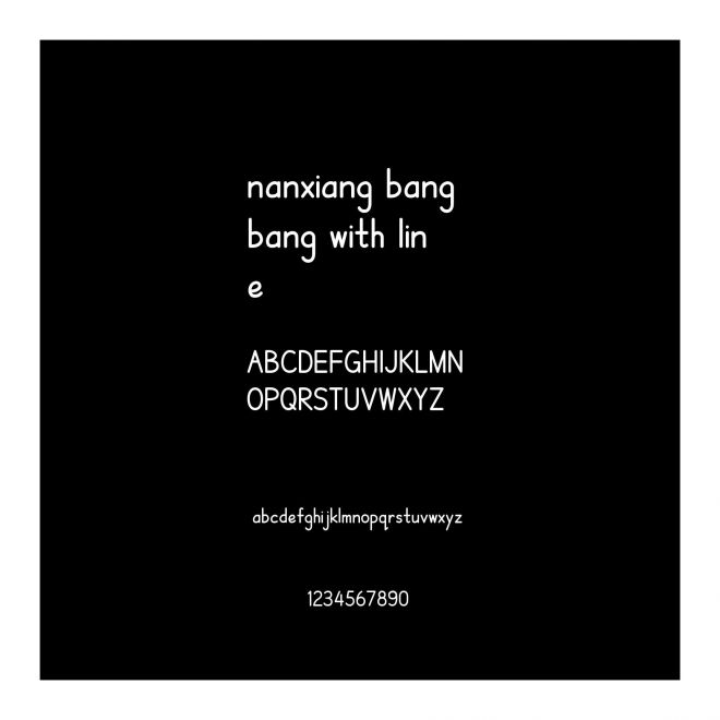 nanxiang bangbang with line