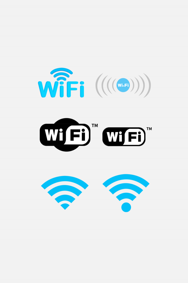 藍色wifi圖標免摳素材標識