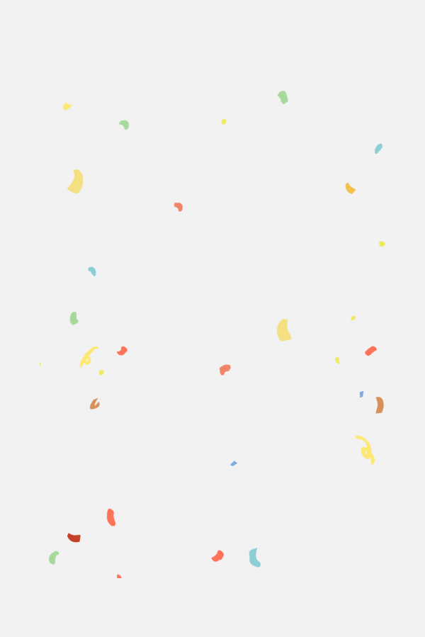 節日慶祝彩帶禮花