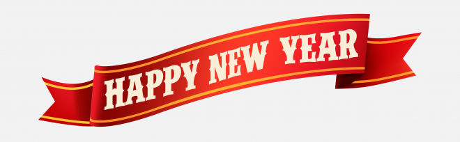 Happy New Year 新年藝術字