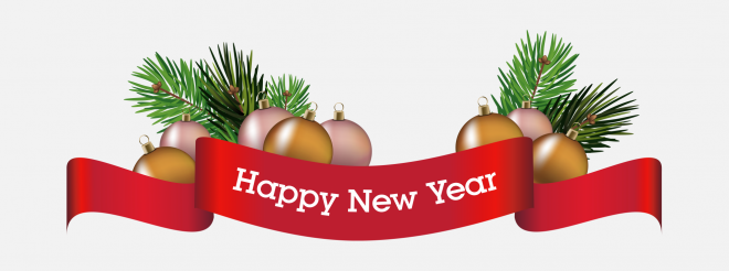 Happy New Year 新年藝術(shù)字