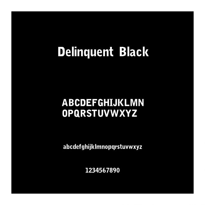 Delinquent Black