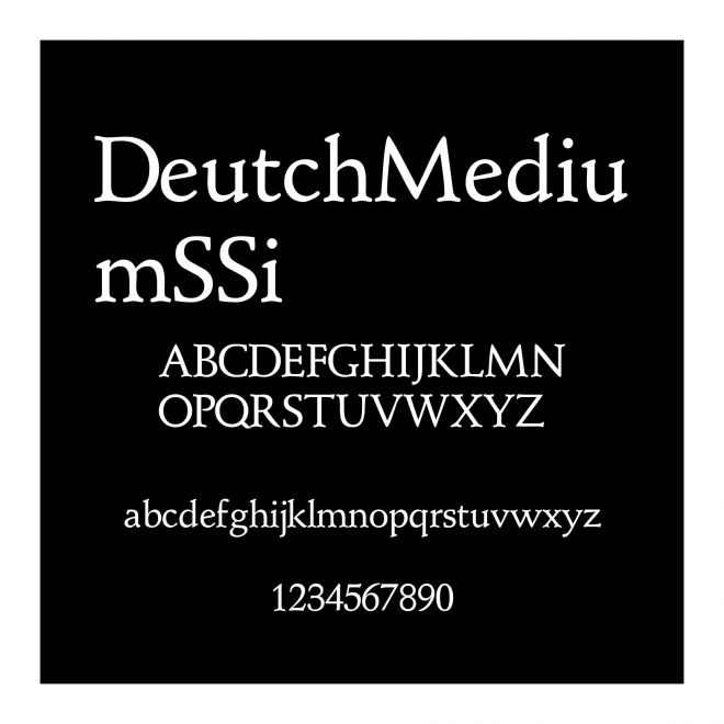 DeutchMediumSSi