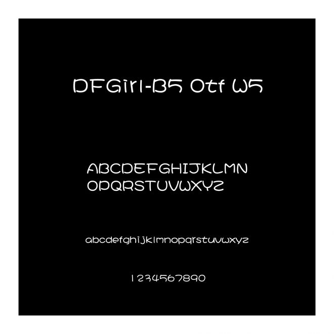 DFGirl-B5 Otf W5