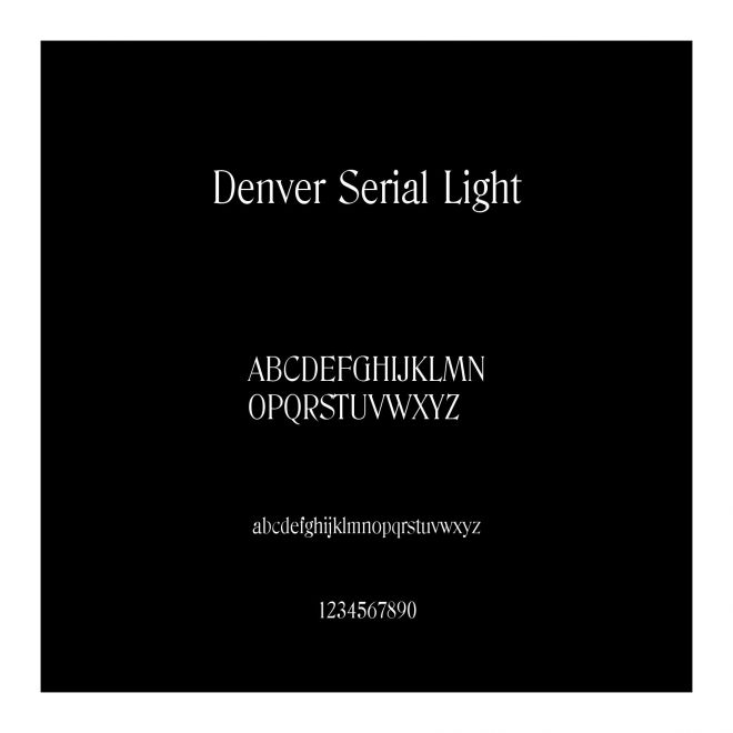 Denver Serial Light