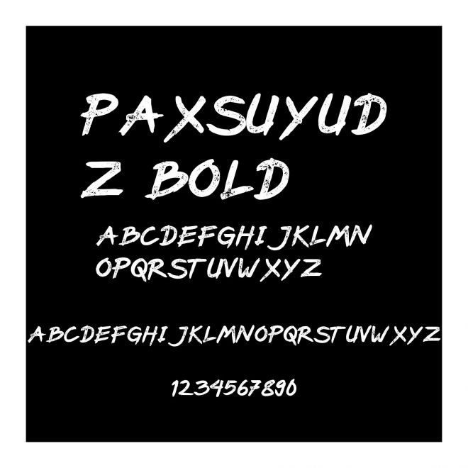 PaxSuyudz Bold