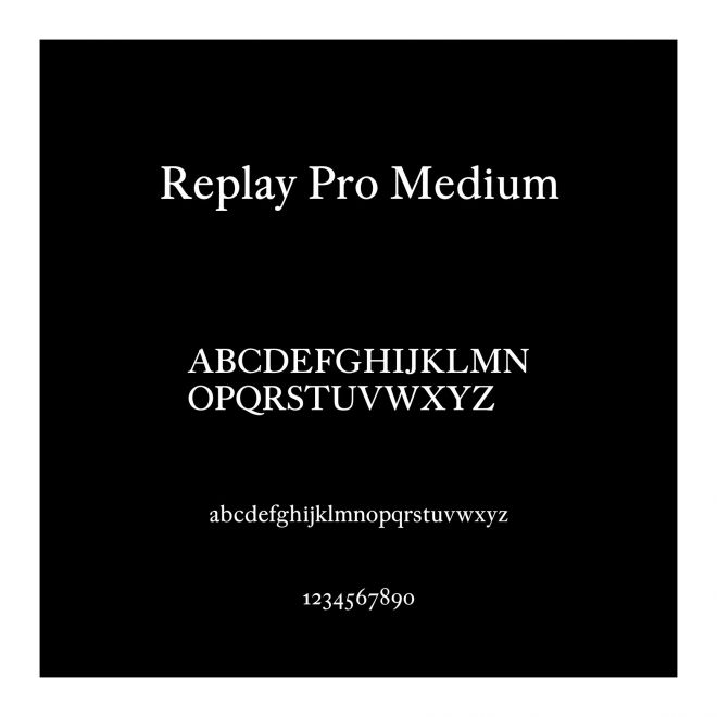 Replay Pro Medium