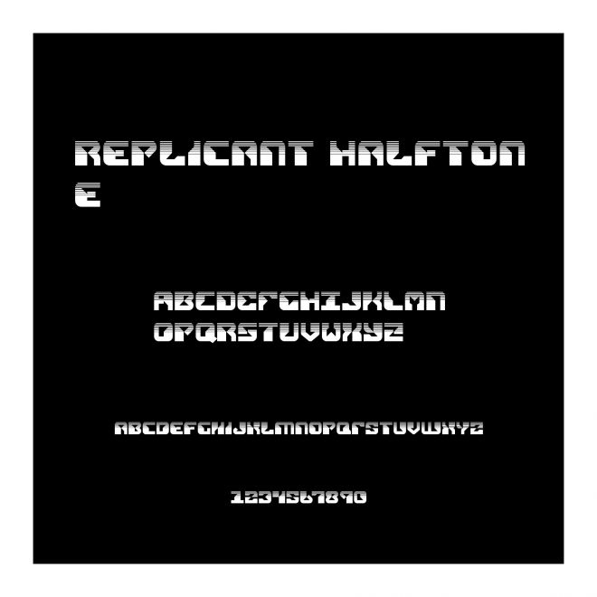 Replicant Halftone