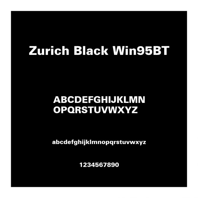 Zurich Black Win95BT
