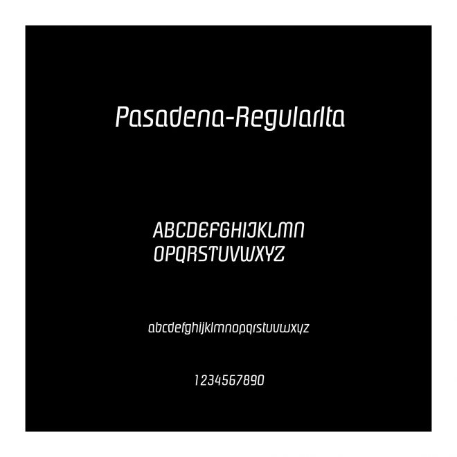 Pasadena-RegularIta