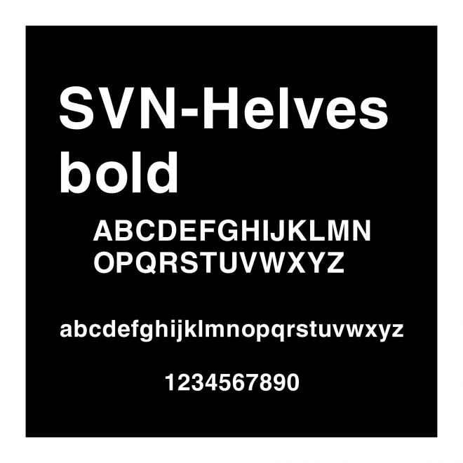 SVN-Helves bold