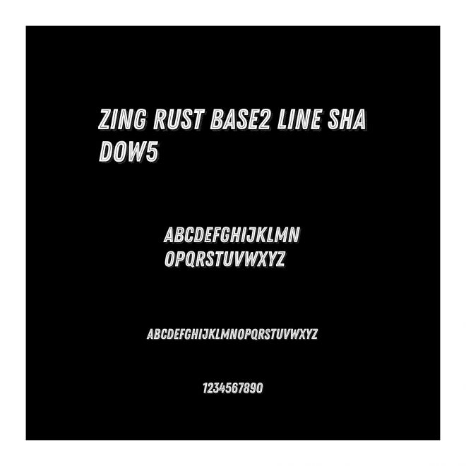 Zing Rust Base2 Line Shadow5