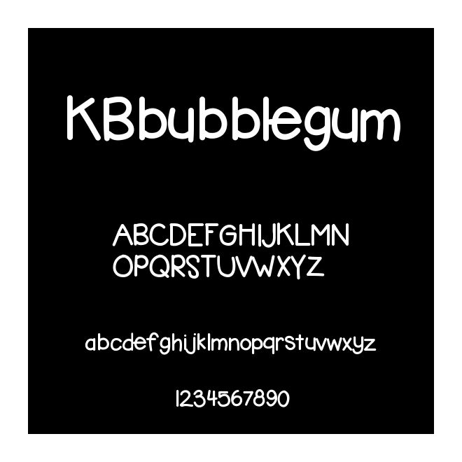 KBbubblegum