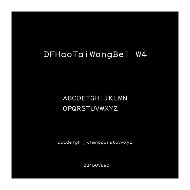 DFHaoTaiWangBei W4