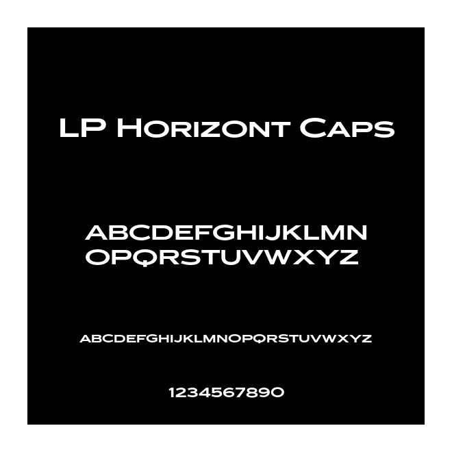 LP Horizont Caps