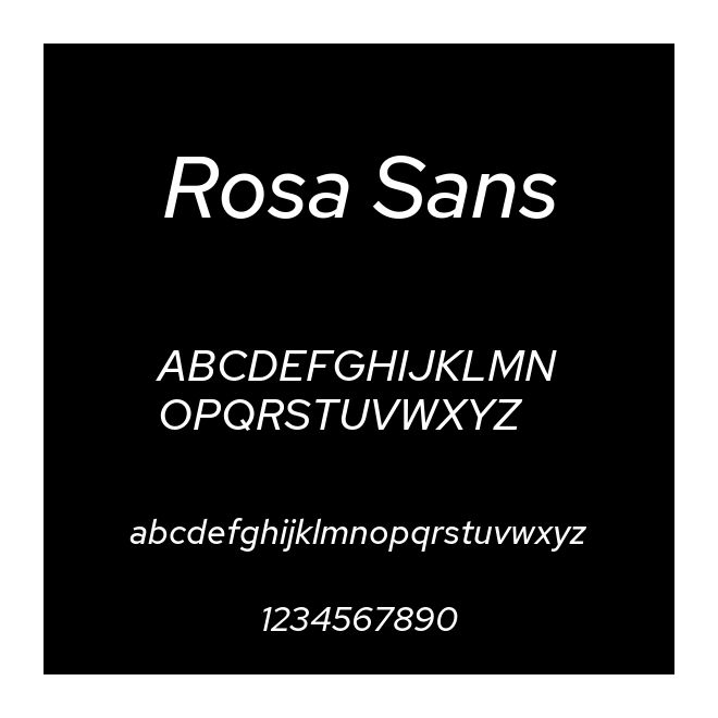 Rosa Sans