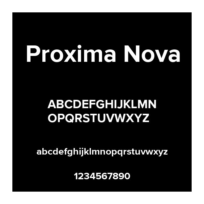 Proxima Nova