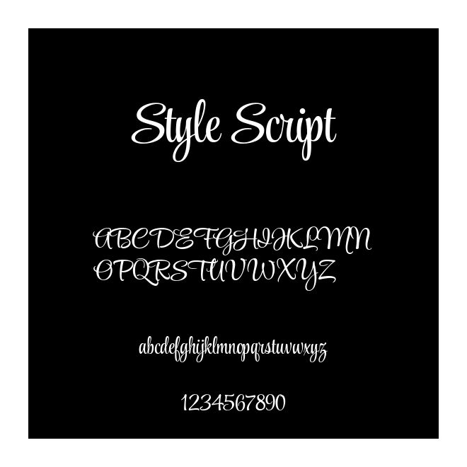 Style Script