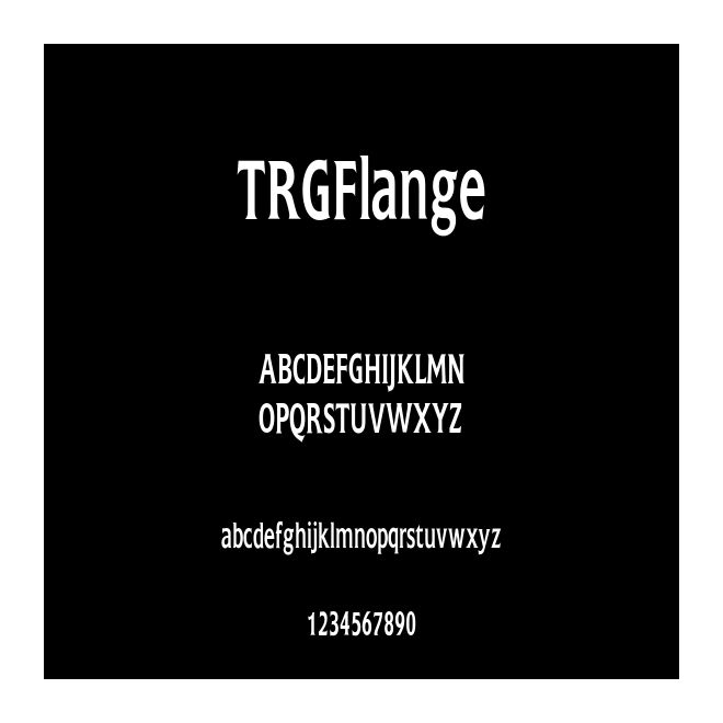 TRGFlange