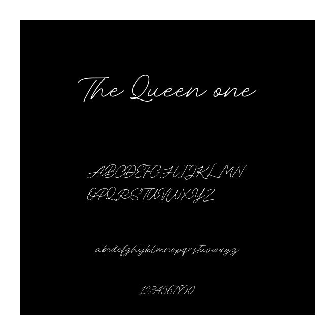 The Queen one