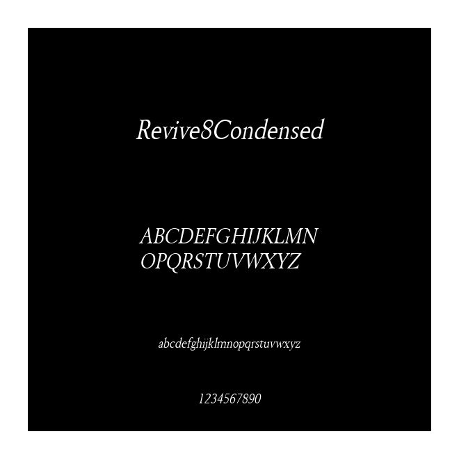Revive8Condensed