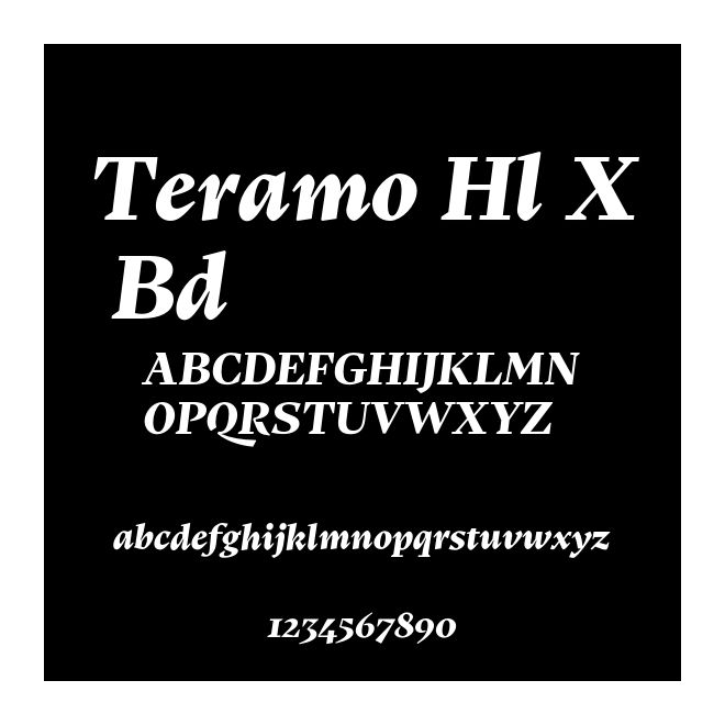 Teramo Hl X Bd