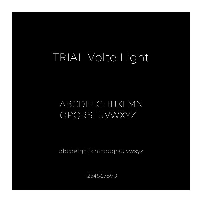 TRIAL Volte Light