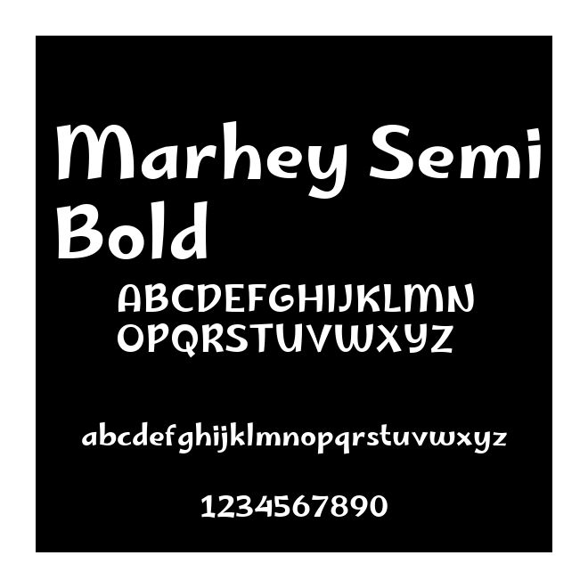 Marhey SemiBold