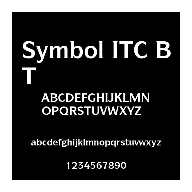 Symbol ITC BT