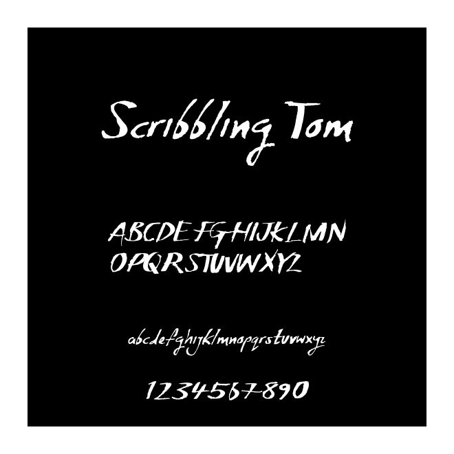 Scribbling Tom