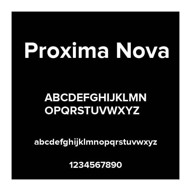 Proxima Nova